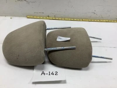 Honda Civic 2001 2005 sedán asiento delantero izquierdo y derecho reposacabezas par juego de 2 tela Foto 1 de 4