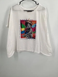 Brooklyn Mint Biggie Smalls The Notorious BIG Rap White Tee Shirt 4X Plus - Picture 1 of 3