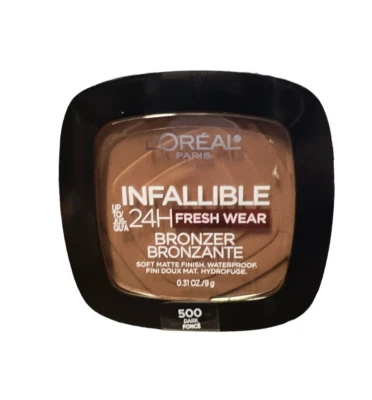 L'OREAL Paris Infallible 24H Fresh Water Bronzer #500 Dark (1) - Image 1 of 2