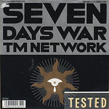 TM Network 14th Single Seven Days War Vinyl Record 1988 Japan