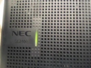 Used NEC SL2100 IP Phone System with 4 NEC DT830 IP Handsets - Picture 1 of 3