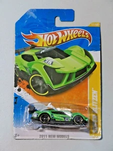 Hot Wheels 2011 New Models Super Blitzen Metalflake Green Gold PR5 NEW 17/50  - Picture 1 of 7