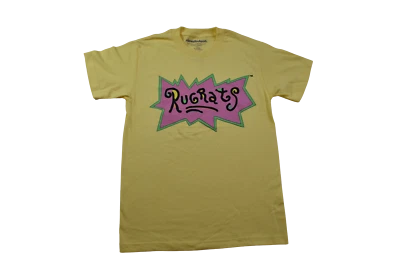 Camisa amarilla Nickelodeon Rugrats para hombre nueva L, XL, 2XL Foto 1 de 4