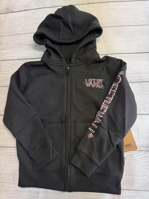 Sudadera Vans Niños Jóvenes Niños 5T Nueva Garabateada Pasada Cremallera Completa Monopatín Sudadera con Capucha Foto 1 de 4