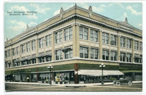 Iron Exchange Building Brainerd Minnesota 1910c postcard - Picture 1 of 1
