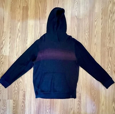 Calvin Klein knit Black and Red Men's Hooded Sweater - Image 1 of 4