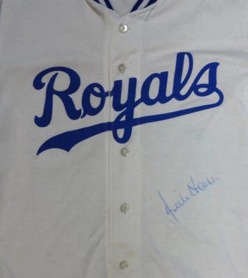 Kansas City Royals Dick Howser Autographed Signed White Jersey PSA/DNA #W06971 - Image 1 of 4