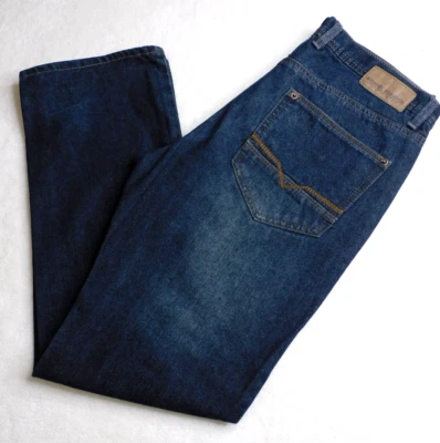 Pantalones de mezclilla para hombre marca Michael - talla 32x30 - pierna recta - 5 bolsillos - ¡Excelente! Foto 1 de 4