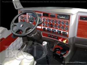 Kit de ajuste de tablero para KENWORTH T660 09 10 11 12 13 14 15 16 17 fibra de carbono aluminio madera - Imagen 1 de 4