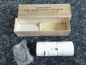 GARRARD LRS4W 45rpm Spindle Adapter Turntable Phonograph Record Player - Picture 1 of 2