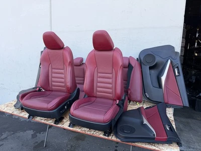 Juego asientos rojo panel puerta interior F SPORT LEXUS IS300 IS350 (2014-2020) OEM Foto 1 de 4