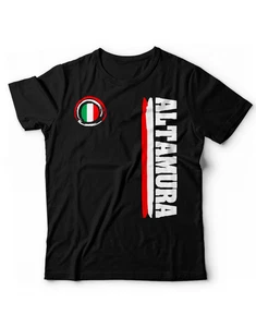 T-Shirt Altamura Città Puglia Maglietta per tifosi Biancorosso Calcio Ultras - Imagen 1 de 8