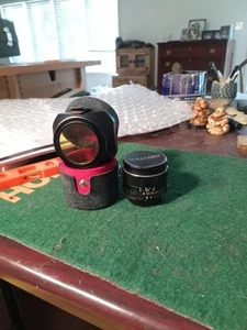 PENTAX Super Multi Coated TAKUMAR 28mm. With hood mount and original case - Picture 1 of 13