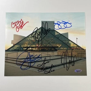 Rock N Roll HOF Autogramm 8x10 signed COA Hologramm Roger Waters - Ozzy LESEN - Bild 1 von 7