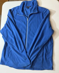 Port Authority Sweater Men’s XL Blue Long Sleeve Full Zip - Picture 1 of 7