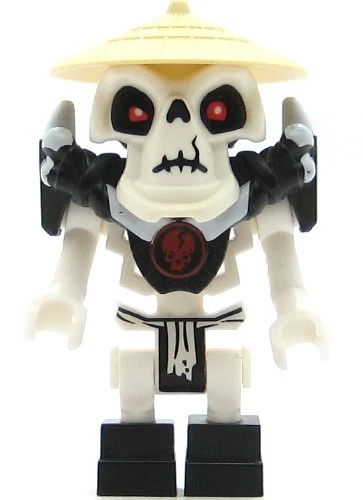 LEGO Ninjago Minifigure Wyplash with Hat (Vertical Hand) (Genuine) - Image 1 of 1