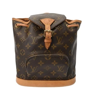 Zaino Louis Vuitton Monogram Mini Montsouris Marrone M51137 800000141976000 - Foto 1 di 10