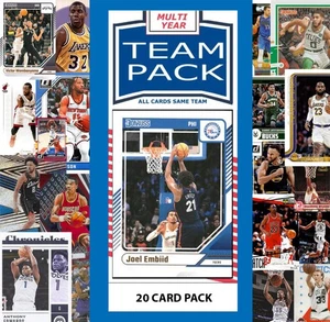 20 Card Multiyear Team Pack Philadelphia 76ers 2025 2026 2024 Topps Panini Embii - Picture 1 of 1