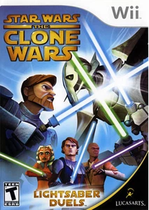 Nintendo Wii Star Wars Clone Wars Juego Con 2 Sables de Luz Estuche Completo Manual! - Imagen 1 de 1