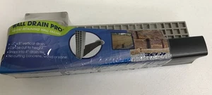 Reln Wandablauf 4 Zoll x 14 zoll Universal Stützmauer Block Rinnenablauf grau - Bild 1 von 5