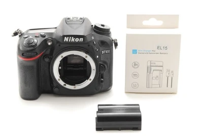 🎦 [ Exc+5 ] Nikon D7100 24.1 MP Digital SLR Camera Body Black From Japan - Image 1 of 4