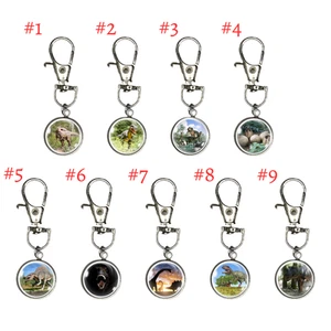 🦖 Jurassic Dinosaur Zipper Pulls – Handmade Stainless Steel - Picture 1 of 19