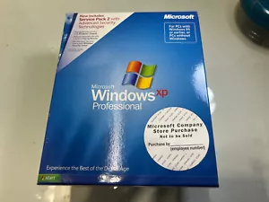 MICROSOFT WINDOWS XP PROFESSIONAL w/SP2 FULL OPERATING SYSTEM MS WIN PRO 32 Bit - Picture 1 of 5