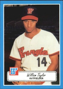 1990 Wichita Wranglers Rock's Dugout #19 William Taylor