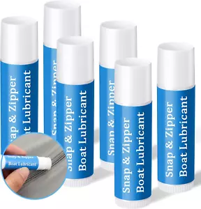 Snap and Zipper Gleitmittel, Zip Wax Marine Lube für Boot Vinyl Platten Trockentauchanzug - Bild 1 von 12