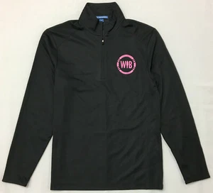 University of Tulsa ~ Women in Business 1/4 Zip Shirt Jacket Small Black - Picture 1 of 6