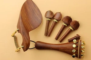 Neu Top rot Sandelholz Gitarrenbauer Geigenteile 4/4 volle Größe Geige Zubehör - Bild 1 von 3