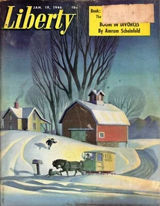 Vintage Liberty Magazine ~ January 9, 1946 ~ H - Picture 1 of 1