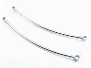 Soporte de montaje de riel de guardabarros trasero cromado para Harley Honda Kawasaki - Imagen 1 de 4