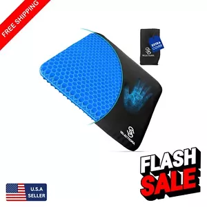 Double Layer Gel Seat Cushion for Pressure Relief - Washable & Cooling Design - Picture 1 of 8
