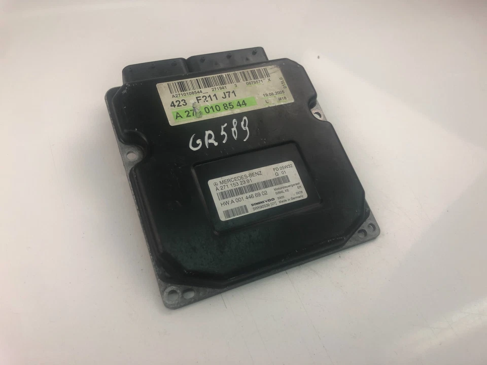 Centralina motore MERCEDES-BENZ CLK C209 A2711532391 A0014466902 ECU 15503777 - Immagine 1 di 4