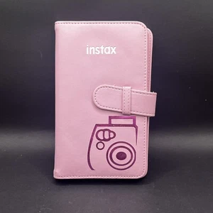 Fujifilm Official Instax Wallet Album - Pink - 18 Pages - 108 Photos - Read - Picture 1 of 6