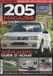 205 MAGAZINE 13 GUIDE D'ACHAT PEUGEOT 205 RALLYE GRUAU 205 F 205 AUTOMATIQUE - Imagen 1 de 3