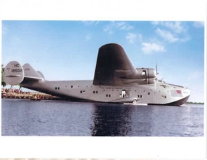 "FOTO GICLEE HONOLULU DE BOEING 314 1935 SIN MONTAR EN 8,5 X 11" - Imagen 1 de 1