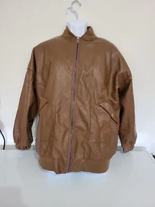 Chaqueta bomber marrón de gran tamaño Edikted para mujer talla XS extra pequeña - Imagen 1 de 10