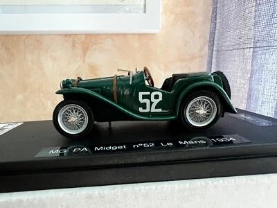 NO SPARK MG MIDGET PA #52 24 Heures du Mans 1934 1/43 S.L.M. 43 TRES RARE - Photo 1/4
