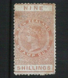 68965 - NEW ZEALAND - STAMPS: Stanley Gibbons FISCAL STAMPS Revenue# F 18 Hinged - Picture 1 of 1