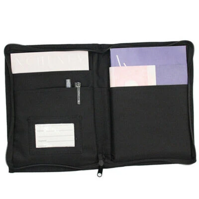 Car Glove Box Storage Organizer Multi Pockets Manuals Documents Holder Folder - Image 1 of 4