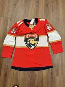 Adidas NHL Florida Panthers Jonathan Huberdeau JerseyAuthentic HB6672 Size 50 - Picture 1 of 11