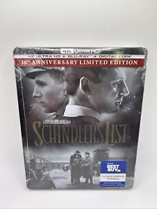 Schindler's List 4K 30th Anniversary Best Buy Exclusive Steelbook Brand New - Picture 1 of 3