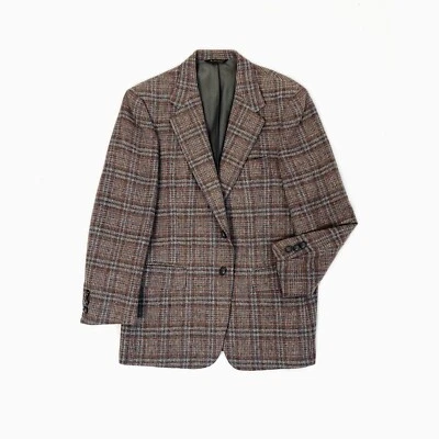 Chaqueta deportiva cónica vintage años 90 Kuppeheimer a cuadros tweed Foto 1 de 4