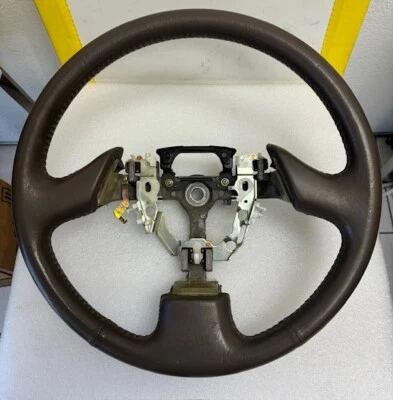 1999-2003 LEXUS RX300 LEATHER STEERING WHEEL TAN USED OEM - Image 1 of 4