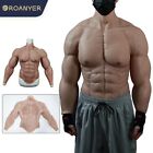 SMITIZEN Upgraded Silicone Fake Chest Muscle Body Suit Abdomen Cosplay Costume 