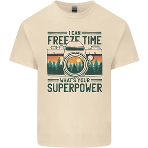 Freeze Time Photography Photographer Mens Cotton T-Shirt Tee Top - Picture 1 of 101