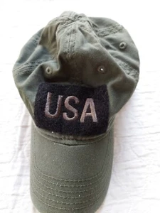 USA Baseball Cap. Army Green. - Picture 1 of 4