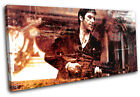 Scarface Al Pacino Movie Greats SINGLE CANVAS WALL ART Picture Print VA